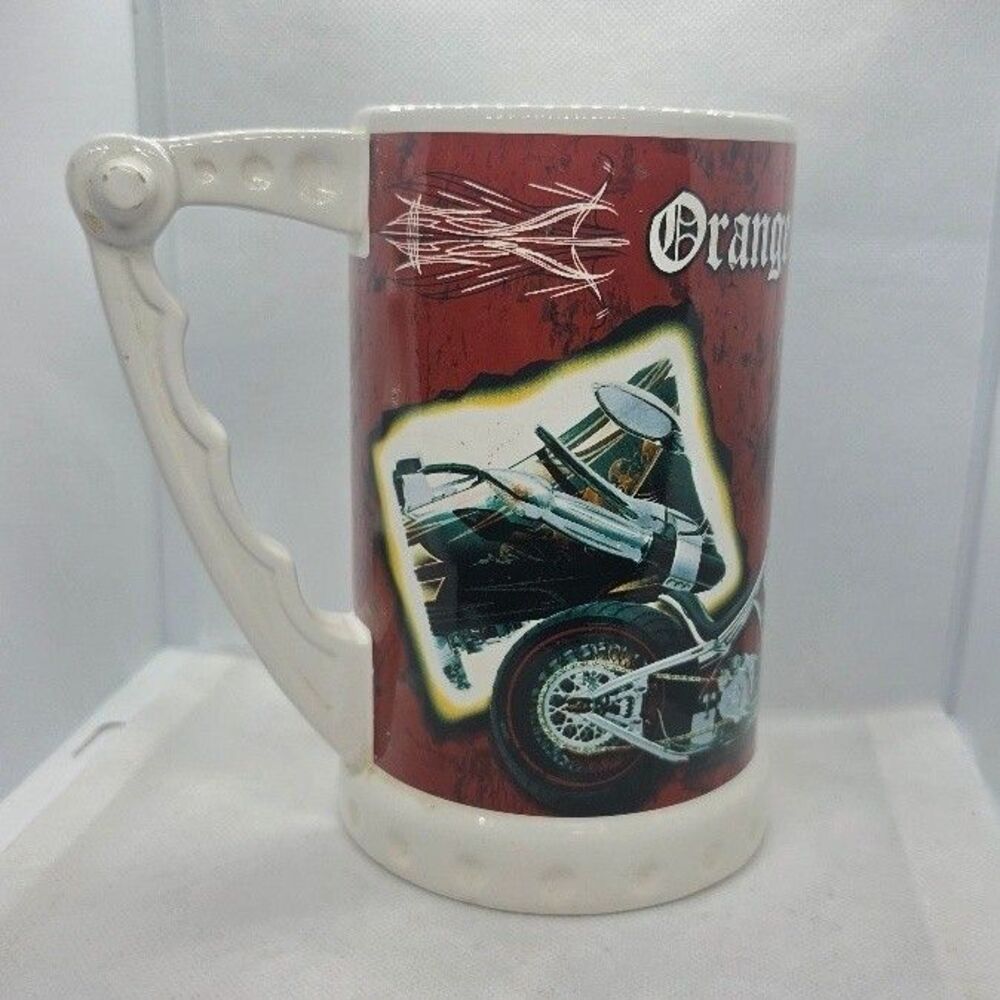 Orange County Choppers Harley Motorcycle Large Beer Stein Mug Cup